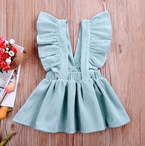 Toddler  Girls Strap Suspender Skirt Overalls